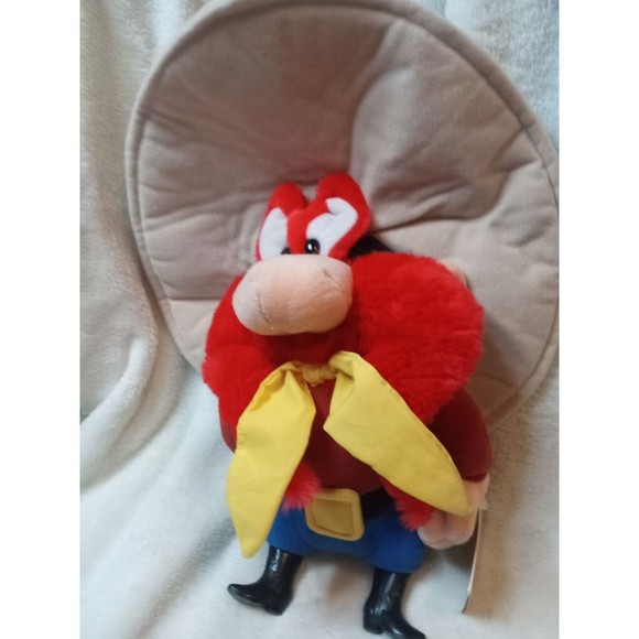 Yosemite Sam Looney Tunes Plush Toy 16” Tall W/ ALL Tags VTG 1994 Applause EUC - Picture 2 of 7